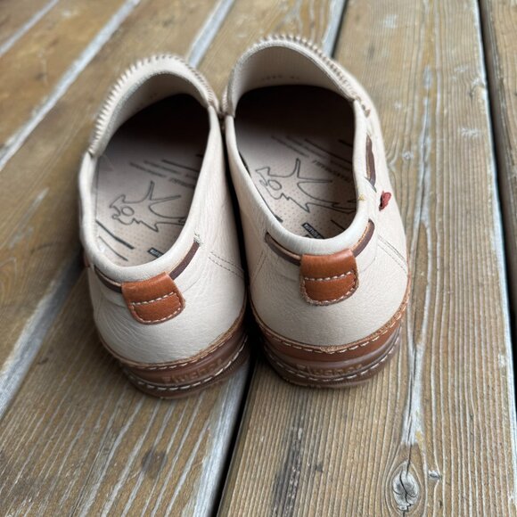 EUC Fluchos Premium Leather Cream Slip on Loafers in Men's 45 / US 12 - Picture 6 of 12